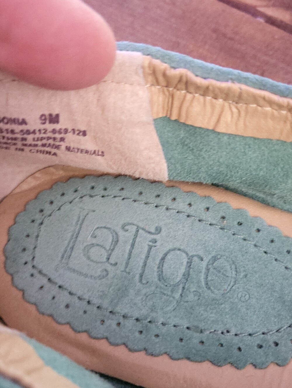 Anthropologie Latigo Begonia Embroidered Ballet Flats Size 9M - Picture 4 of 8